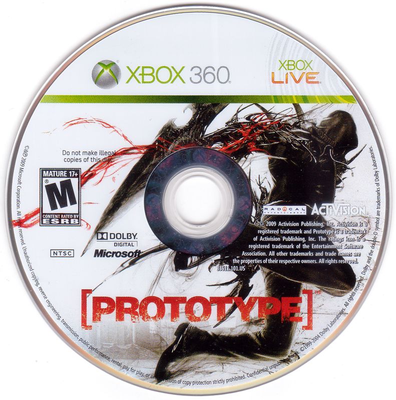 
Prototype | Xbox 360 | physical media | Data by MobyGames.com