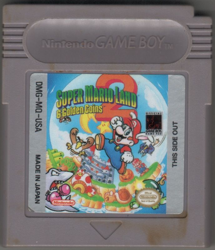 
Super Mario Land 2: 6 Golden Coins | Game Boy | physical media | Data by MobyGames.com