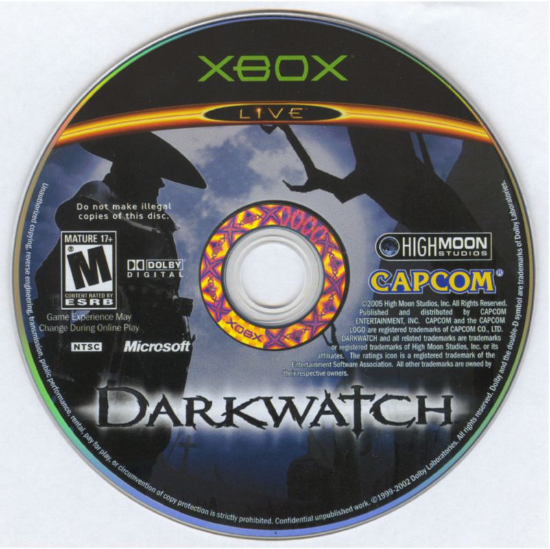 
Darkwatch | Xbox | physical media | Data by MobyGames.com