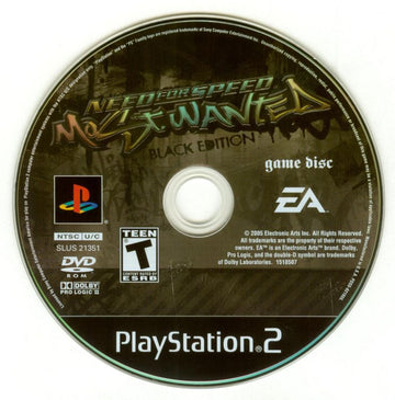 Need for Speed: Most Wanted (Black Edition) | PlayStation 2 | physical media | region=North America | source-country=Canada,United States | zypher-v2 | moby-efc0caf2a8a9 | Data by MobyGames.com