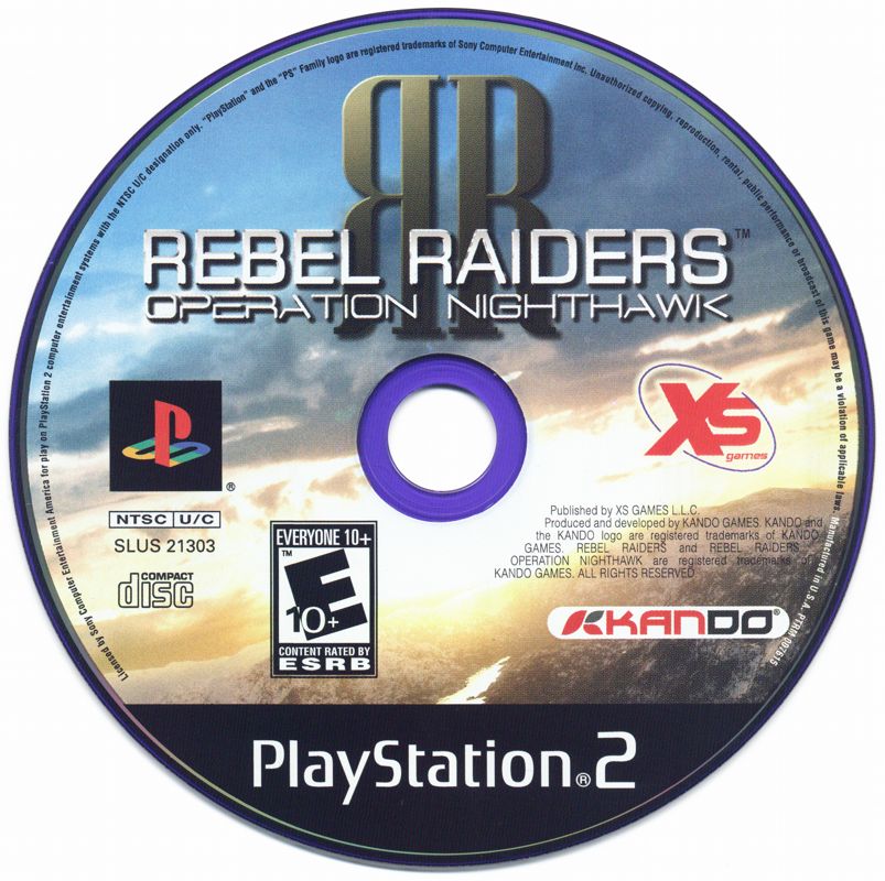 Rebel Raiders: Operation Nighthawk | PlayStation 2 | physical media | region=North America | source-country=United States | zypher-v2 | moby-8088ad7c5716 | Data by MobyGames.com
