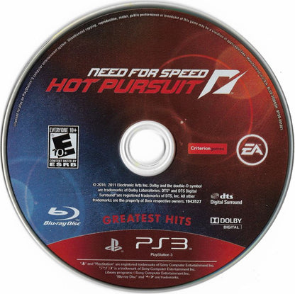 Need for Speed: Hot Pursuit | PlayStation 3 | physical media | region=North America | source-country=Mexico,United States | zypher-v2 | moby-b7b11e9ed26f | Data by MobyGames.com