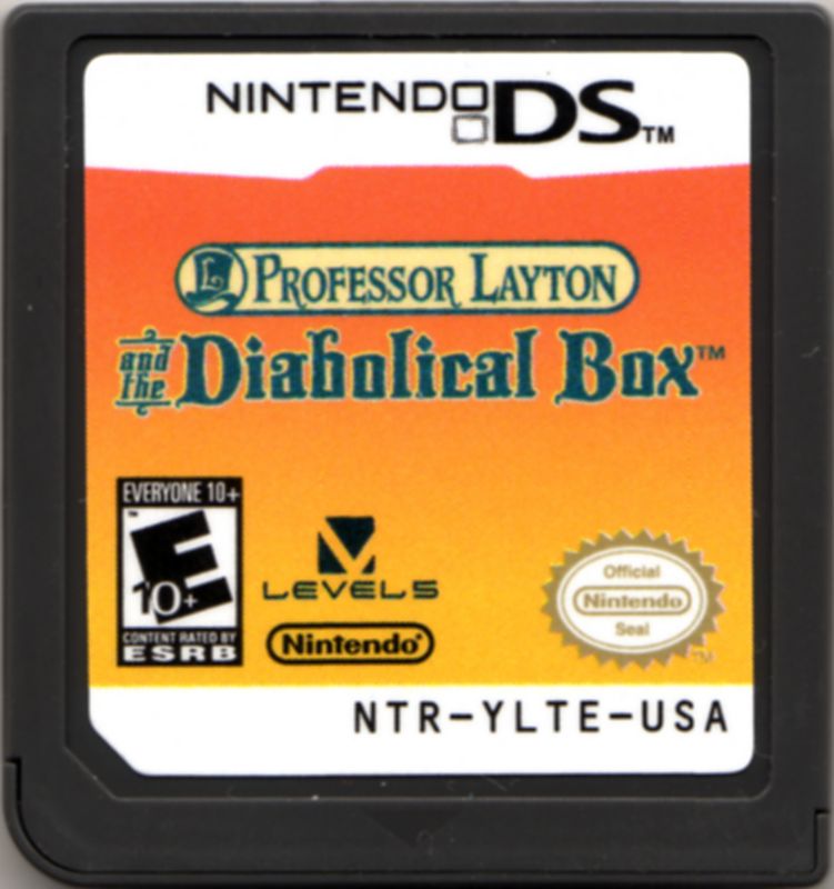 Professor Layton and the Diabolical Box | Nintendo DS | physical media | Data by MobyGames.com