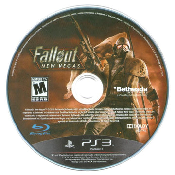 
Fallout: New Vegas | PlayStation 3 | physical media | Region: North America | source-country=United States | Data by MobyGames.com
