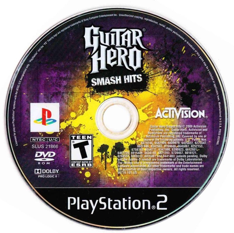 
Guitar Hero: Smash Hits | PlayStation 2 | physical media | Data by MobyGames.com