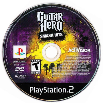 
Guitar Hero: Smash Hits | PlayStation 2 | physical media | Data by MobyGames.com