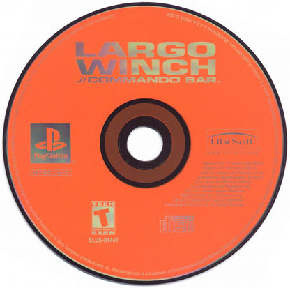 Largo Winch .// Commando SAR | PlayStation | physical media | region=North America | source-country=United States | zypher-v2 | moby-4a1d181e2243 | Data by MobyGames.com