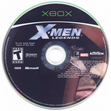
X-Men: Legends | Xbox | physical media | Region: North America | source-country=United States | Data by MobyGames.com