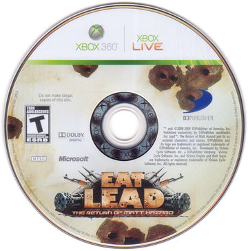 Eat Lead: The Return of Matt Hazard | Xbox 360 | physical media | region=North America | source-country=Canada,Mexico,United States | zypher-v2 | moby-daec79785ac0 | Data by MobyGames.com