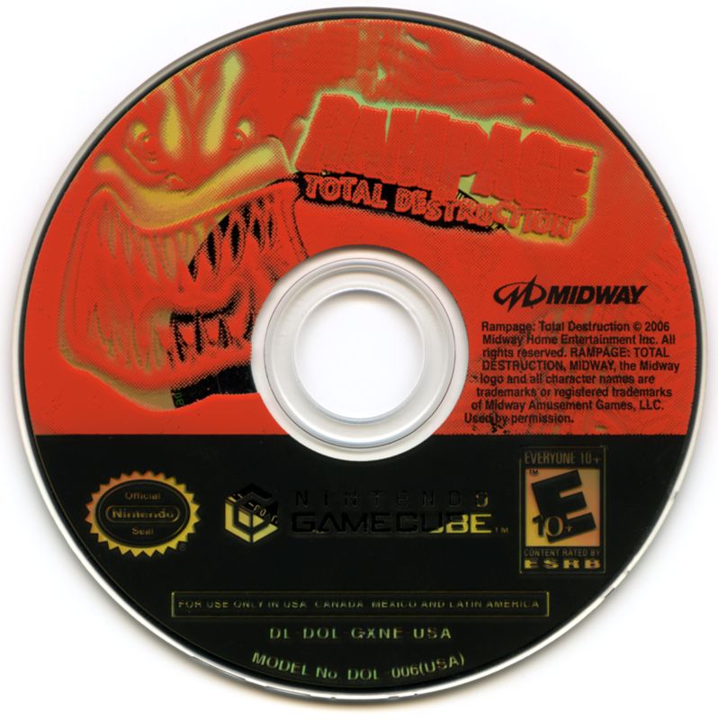 
Rampage: Total Destruction | GameCube | physical media | Data by MobyGames.com