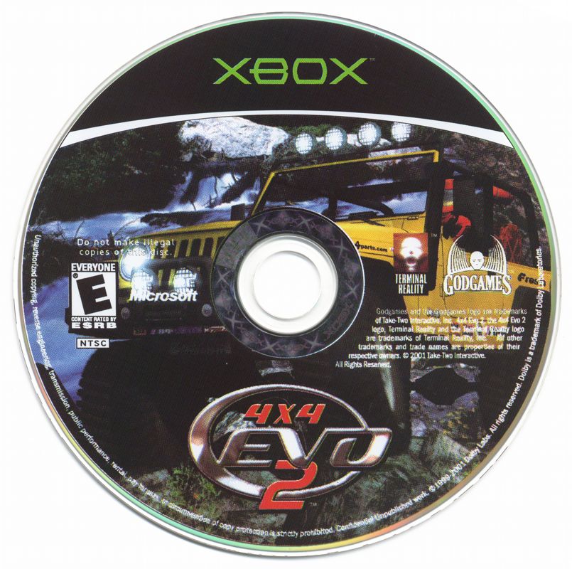 
4x4 Evo 2 | Xbox | physical media | Data by MobyGames.com