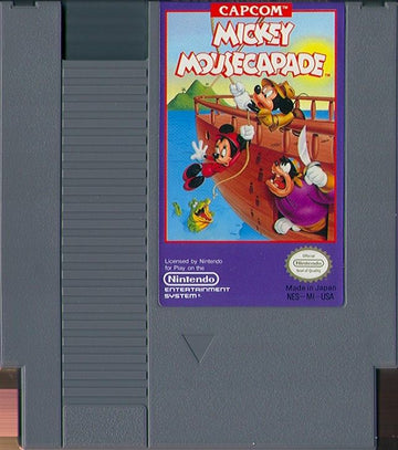 
Mickey Mousecapade | NES | physical media | Data by MobyGames.com
