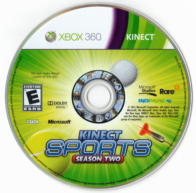 Kinect Sports: Season Two | Xbox 360 | physical media | region=North America | source-country=United States | zypher-v2 | moby-2e299c82f99a | Data by MobyGames.com