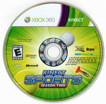 Kinect Sports: Season Two | Xbox 360 | physical media | region=North America | source-country=United States | zypher-v2 | moby-2e299c82f99a | Data by MobyGames.com