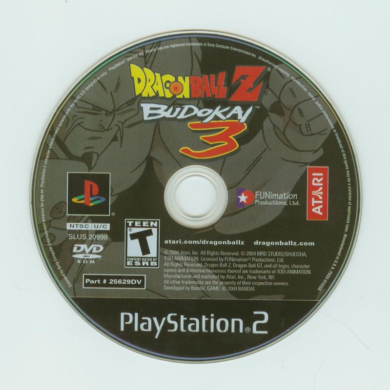 Dragon Ball Z: Budokai 3 | PlayStation 2 | physical media | region=North America | source-country=United States | zypher-v2 | moby-40c74234fb39 | Data by MobyGames.com