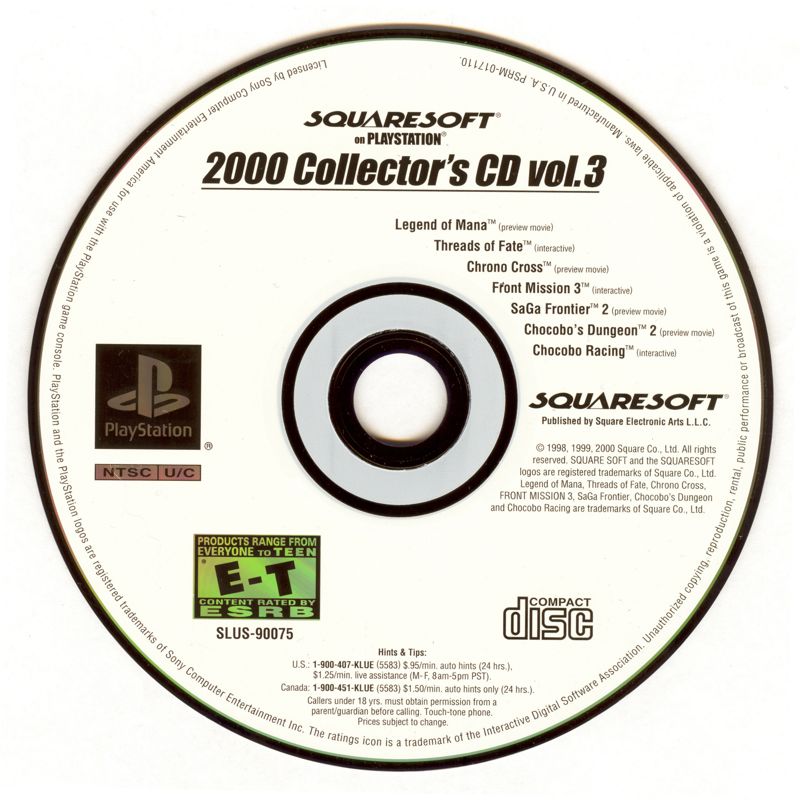 
Vagrant Story | PlayStation | game disc 2 of 2 | Data by MobyGames.com