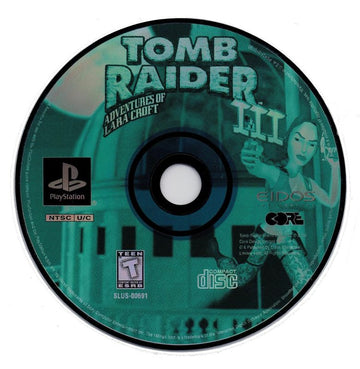 
Tomb Raider III: Adventures of Lara Croft | PlayStation | physical media | Region: North America | source-country=Canada,United States | Data by MobyGames.com