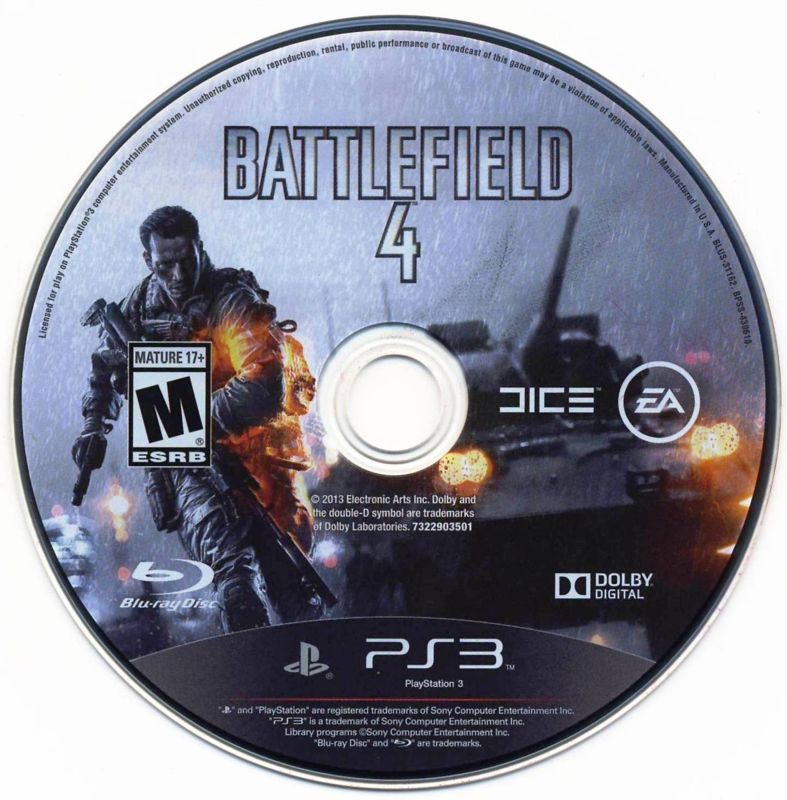 Battlefield 4 | PlayStation 3 | physical media | Region: North America | source-country=United States | Data by MobyGames.com