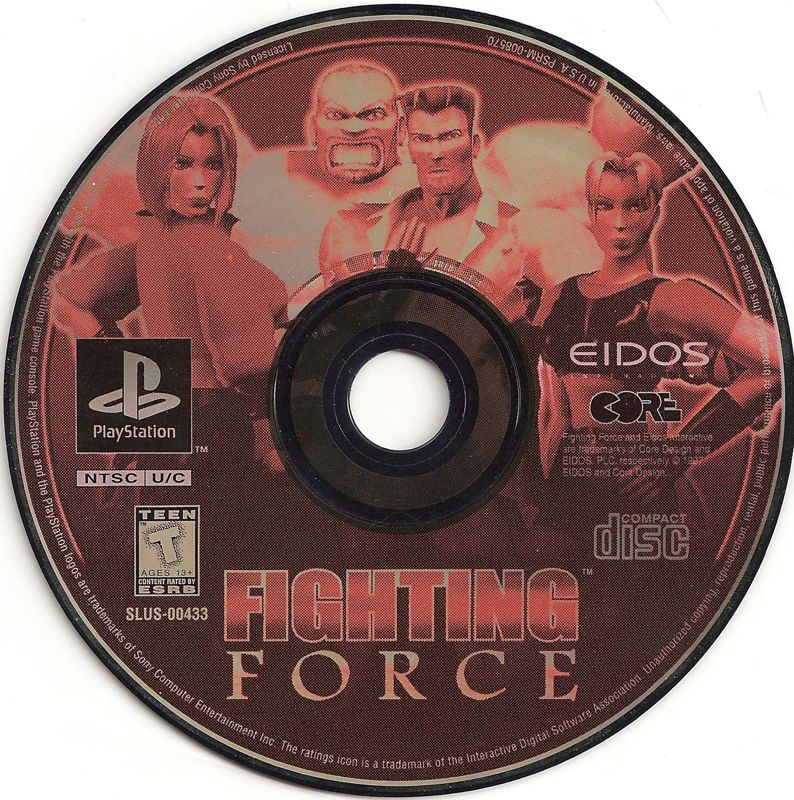
Fighting Force | PlayStation | physical media | Region: North America | source-country=United States | Data by MobyGames.com