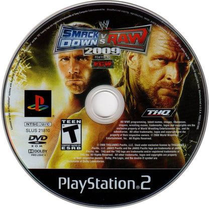 WWE Smackdown vs. Raw 2009 | PlayStation 2 | physical media | region=North America | source-country=United States | zypher-v2 | moby-f4033973bb5a | Data by MobyGames.com