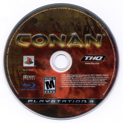 
Conan | PlayStation 3 | physical media | Region: North America | source-country=Canada,Mexico,United States | Data by MobyGames.com