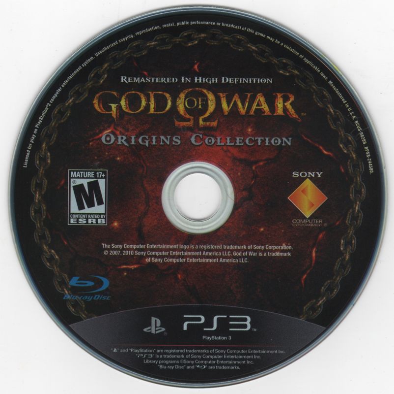 God of War: Origins Collection | PlayStation 3 | physical media | region=North America | source-country=United States | zypher-v2 | moby-0716a12ebb36 | Data by MobyGames.com