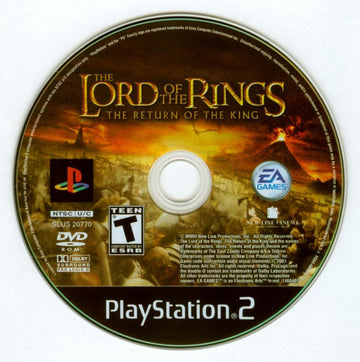 The Lord of the Rings: The Return of the King | PlayStation 2 | physical media | region=North America | source-country=Canada,United States | zypher-v2 | moby-d70617b28de4 | Data by MobyGames.com