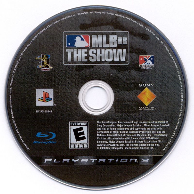 MLB 08: The Show | PlayStation 3 | physical media | region=North America | source-country=Canada,Mexico,United States | zypher-v2 | moby-9b6a4bd115d2 | Data by MobyGames.com