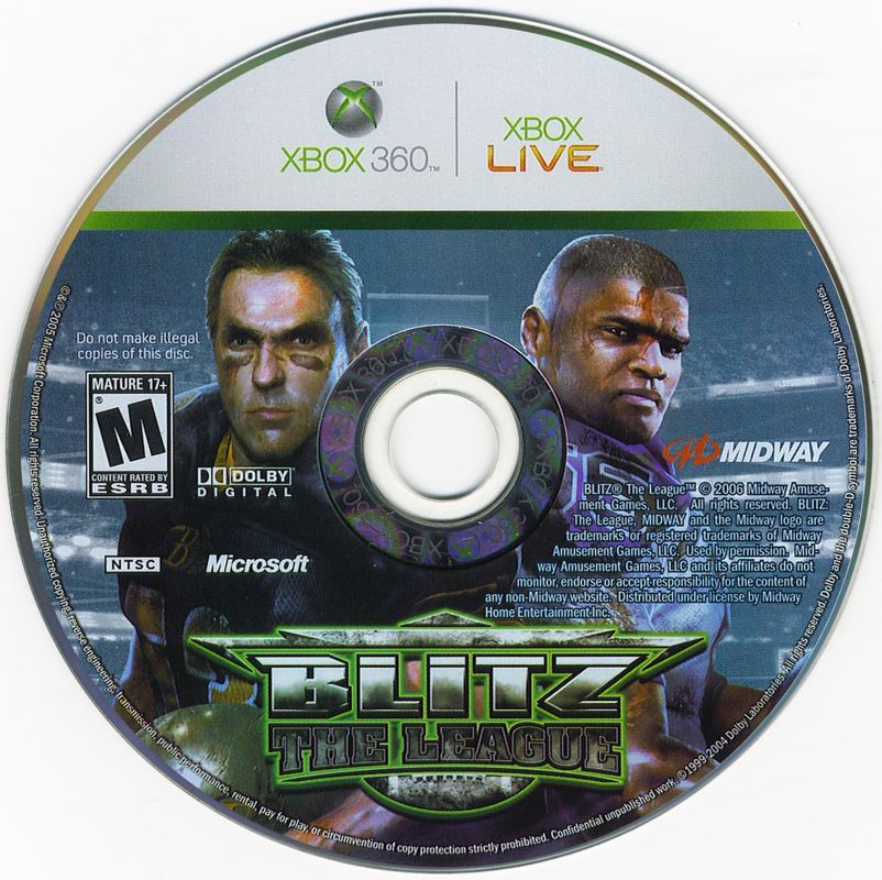 
Blitz: The League | Xbox 360 | physical media | Data by MobyGames.com