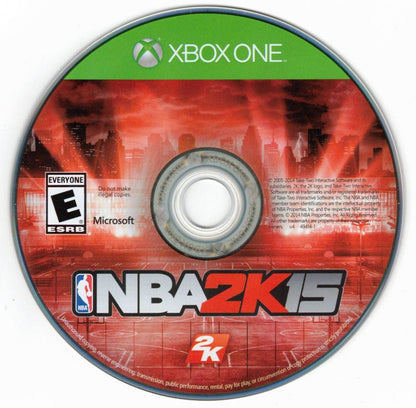 NBA 2K15 | Xbox One | physical media | region=North America | source-country=United States | zypher-v2 | moby-09a1556ca28f | Data by MobyGames.com