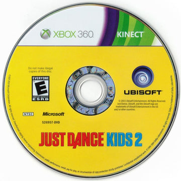
Just Dance: Kids 2 | Xbox 360 | physical media | Region: North America | source-country=United States | Data by MobyGames.com