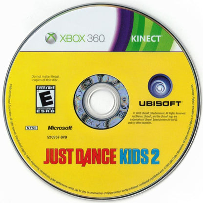 
Just Dance: Kids 2 | Xbox 360 | physical media | Region: North America | source-country=United States | Data by MobyGames.com