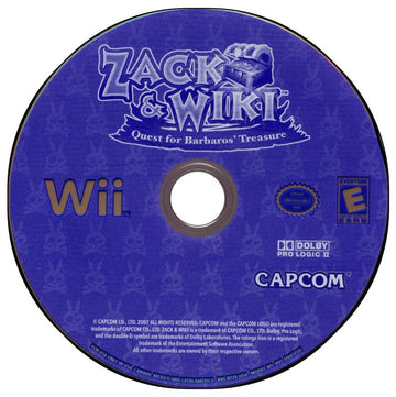 Zack & Wiki: Quest for Barbaros' Treasure | Wii | physical media | region=North America | source-country=Argentina,Brazil,Canada,Chile,Colombia,Mexico,United States,Uruguay | zypher-v2 | moby-3a312168c28b | Data by MobyGames.com
