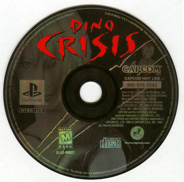 Dino Crisis | PlayStation | physical media | region=North America | source-country=United States | zypher-v2 | moby-a191f639ca3c | Data by MobyGames.com