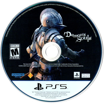 
Demon's Souls | PlayStation 5 | physical media | Data by MobyGames.com