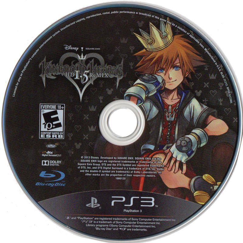 Kingdom Hearts HD I.5 ReMIX | PlayStation 3 | physical media | region=North America | source-country=United States | zypher-v2 | moby-e9093965a1ac | Data by MobyGames.com