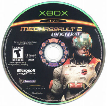 MechAssault 2: Lone Wolf | Xbox | physical media | region=North America | source-country=United States | zypher-v2 | moby-2fa46fcc2352 | Data by MobyGames.com