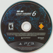 
Gran Turismo 6 - Anniversary Edition | PlayStation 3 | game disc 1 of 1 | Data by MobyGames.com