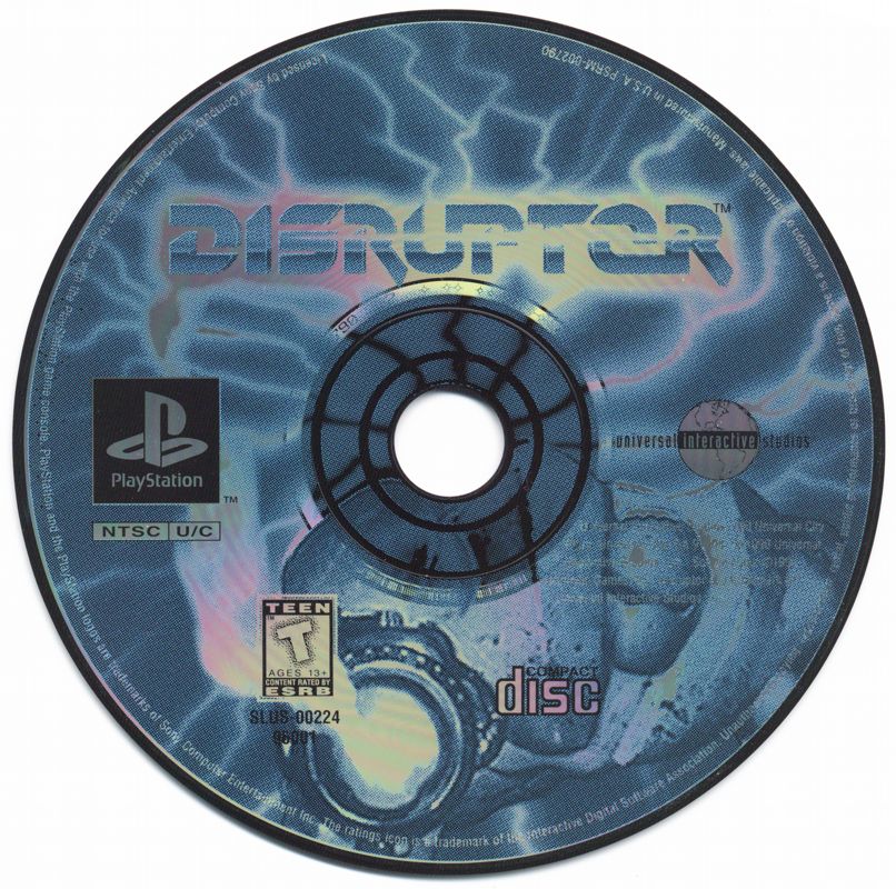 Disruptor | PlayStation | physical media | region=North America | source-country=United States | zypher-v2 | moby-b6682f0dc004 | Data by MobyGames.com