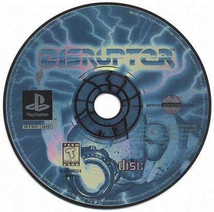 Disruptor | PlayStation | physical media | region=North America | source-country=United States | zypher-v2 | moby-b6682f0dc004 | Data by MobyGames.com