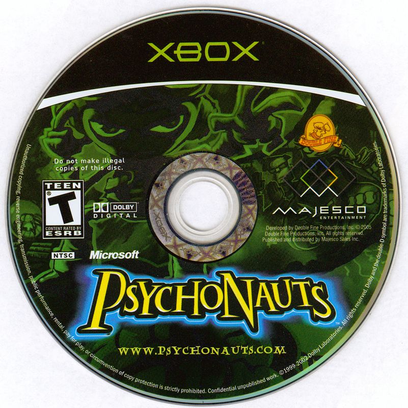 
Psychonauts | Xbox | physical media | Data by MobyGames.com