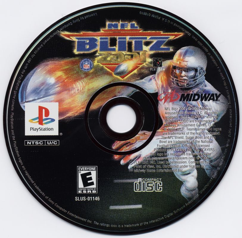 
NFL Blitz 2001 | PlayStation | physical media | Data by MobyGames.com