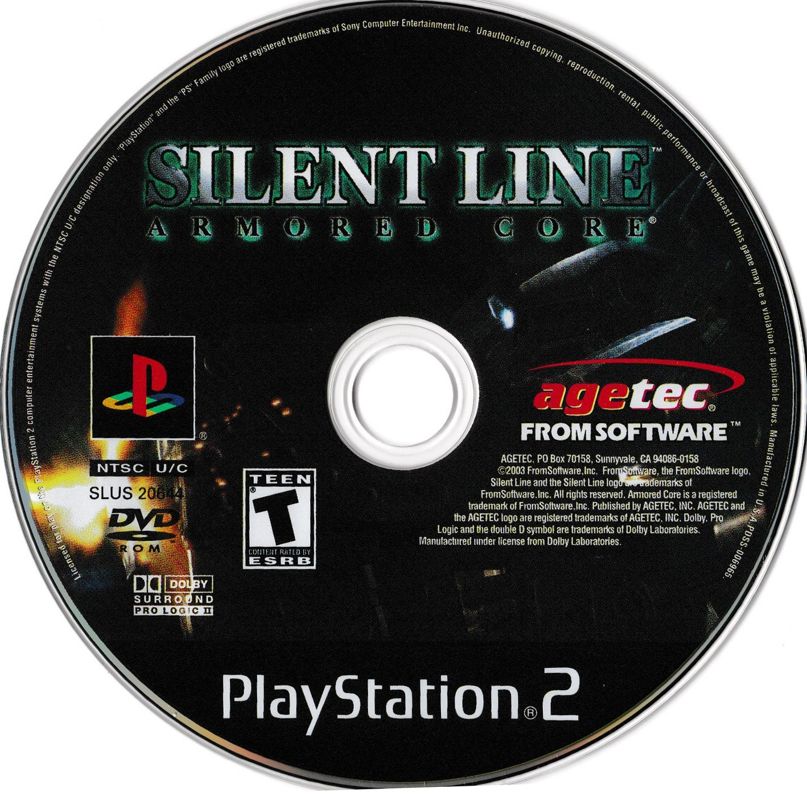 
Silent Line: Armored Core | PlayStation 2 | physical media | Region: North America | source-country=Canada,United States | Data by MobyGames.com