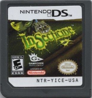 
Insecticide | Nintendo DS | game disc 1 of 1 | Data by MobyGames.com