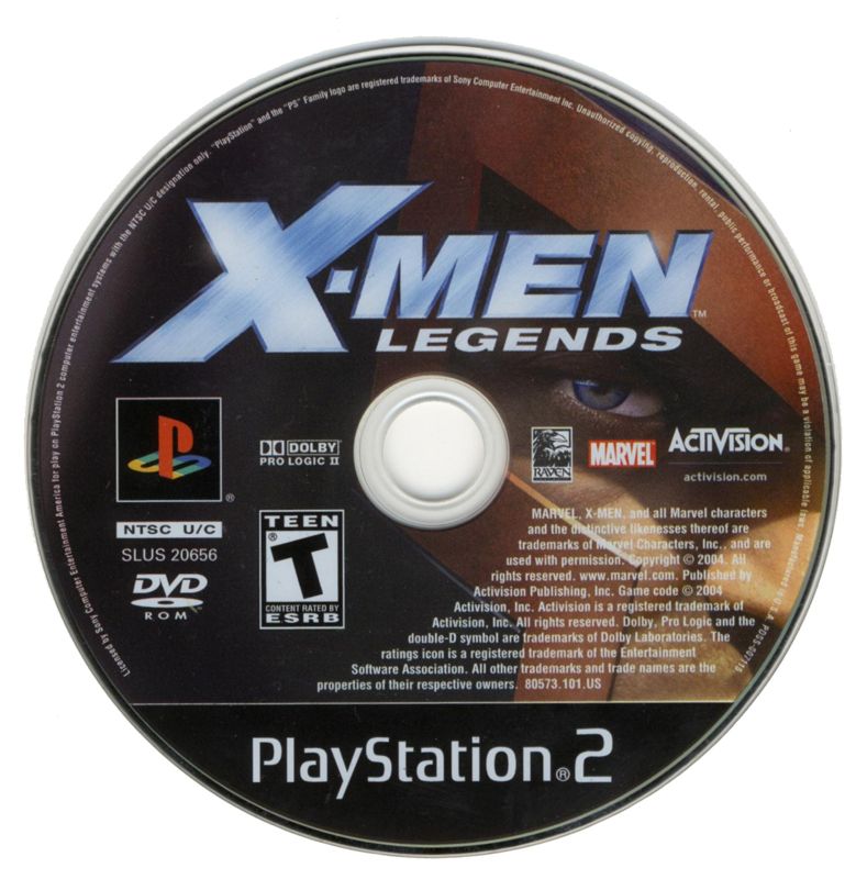 X-Men: Legends | PlayStation 2 | physical media | region=North America | source-country=United States | zypher-v2 | moby-5c12d16db598 | Data by MobyGames.com