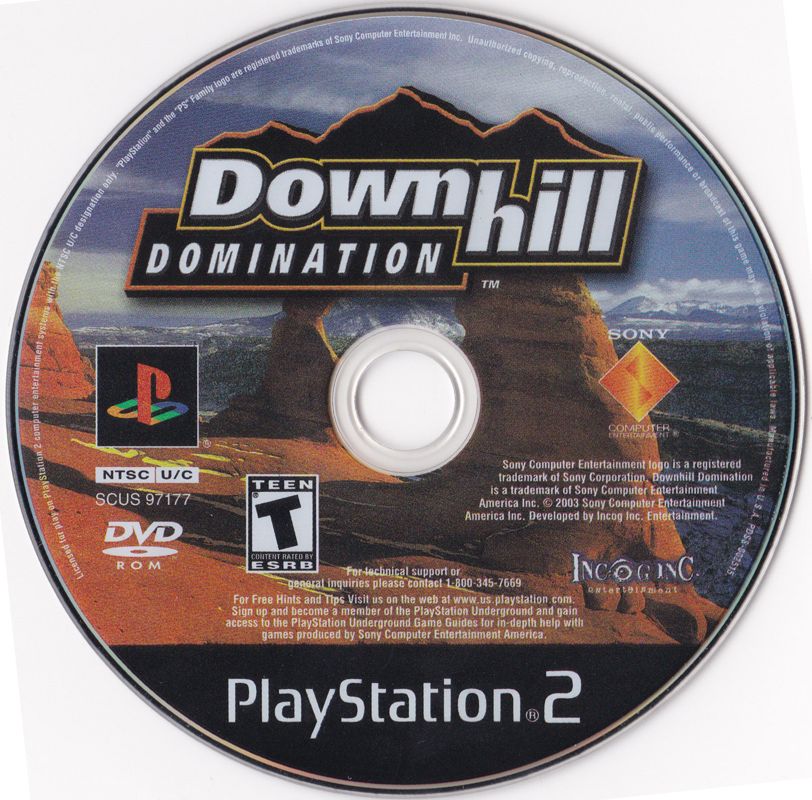 Downhill Domination | PlayStation 2 | physical media | region=North America | source-country=Canada,United States | zypher-v2 | moby-d52b0ecae43b | Data by MobyGames.com