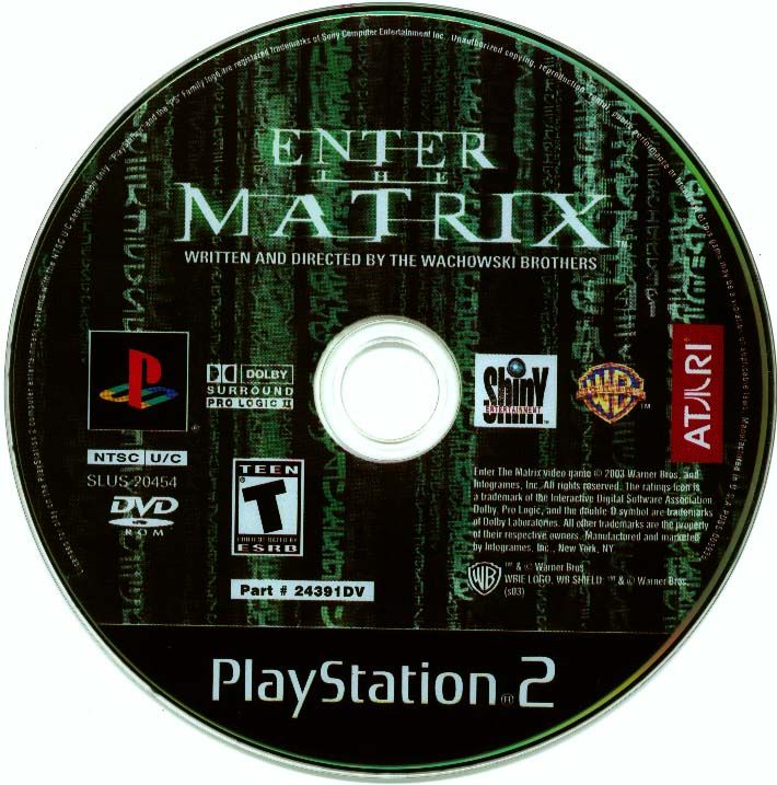 Enter the Matrix | PlayStation 2 | physical media | Data by MobyGames.com
