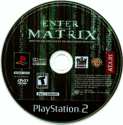 
Enter the Matrix | PlayStation 2 | physical media | Data by MobyGames.com