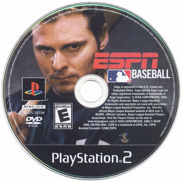 
ESPN Major League Baseball | PlayStation 2 | physical media | Region: North America | source-country=United States | Data by MobyGames.com