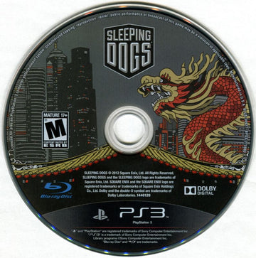 
Sleeping Dogs | PlayStation 3 | physical media | Data by MobyGames.com